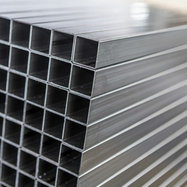 About Page Square Tubes